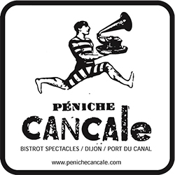 Logo de la Péniche Cancale, coopérative culturelle